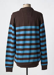 Polo marron LOUIS VICTOR pour homme seconde vue