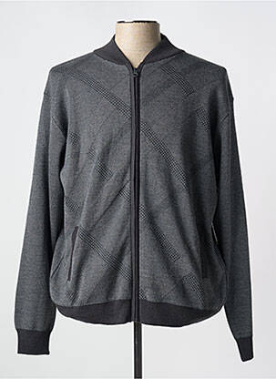 Veste casual gris I.ODENA pour homme