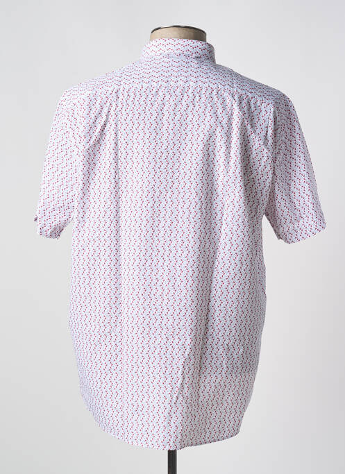 Chemise manches courtes blanc LOUIS VICTOR pour homme