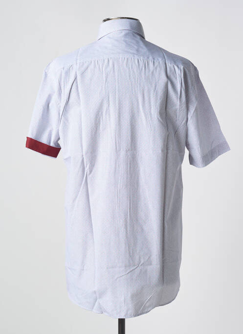 Chemise manches courtes rouge LOUIS VICTOR pour homme