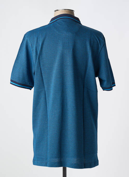 Polo bleu LOUIS VICTOR pour homme