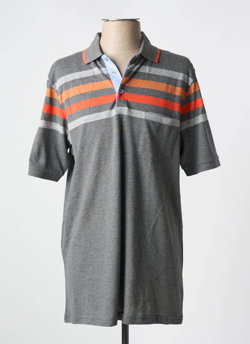 Polo gris LOUIS VICTOR pour homme