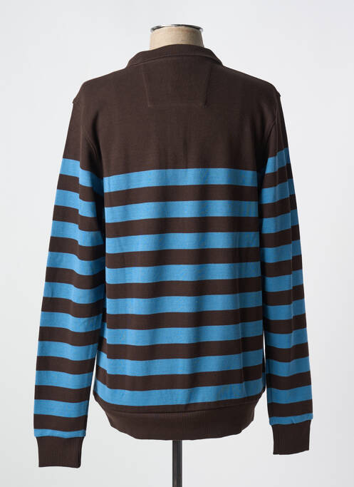 Polo marron LOUIS VICTOR pour homme