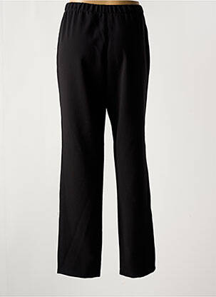 Pantalon droit taille élastique noir WALTRON femme