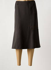Jupe mi-longue marron GUY DUBOUIS pour femme seconde vue