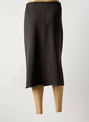 Jupe mi-longue marron GUY DUBOUIS pour femme seconde vue