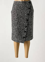 Jupe mi-longue noir MARBLE pour femme seconde vue