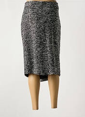 Jupe mi-longue noir MARBLE pour femme seconde vue