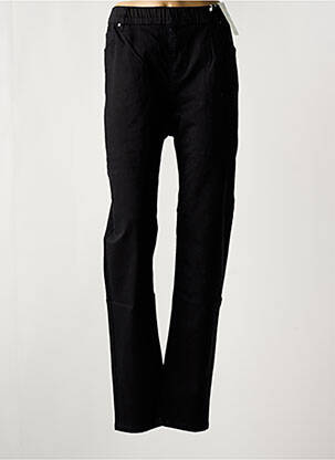 Pantalon slim noir S.QUISE pour femme