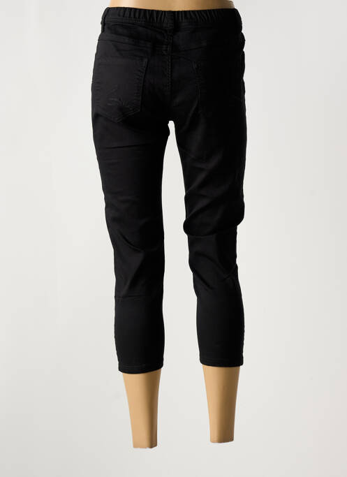 Pantacourt taille élastique noir S.QUISE femme