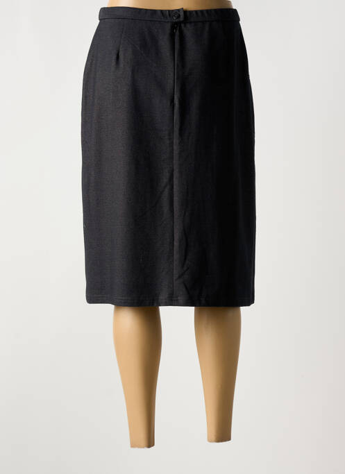 Jupe mi-longue gris GUY DUBOUIS pour femme