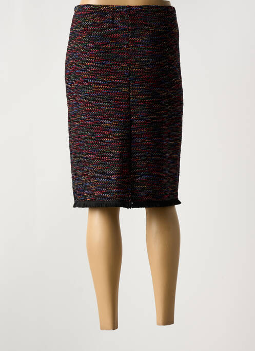 Jupe mi-longue noir GRIFFON pour femme