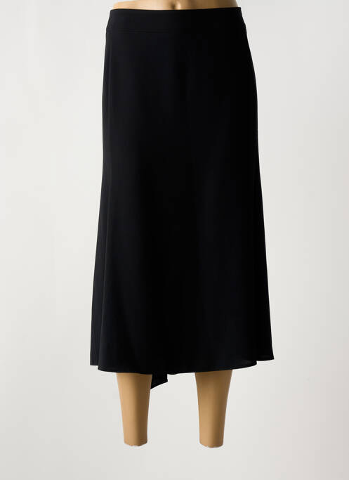 Jupe mi-longue noir GUY DUBOUIS pour femme