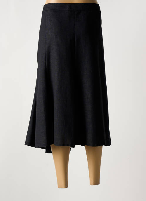 Jupe mi-longue noir LEBEK pour femme