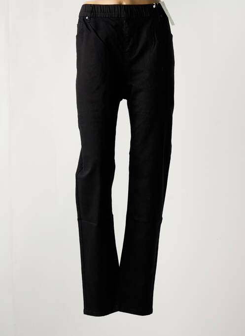 Pantalon slim noir S.QUISE pour femme