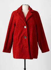 Manteau long orange GRIFFON pour femme seconde vue