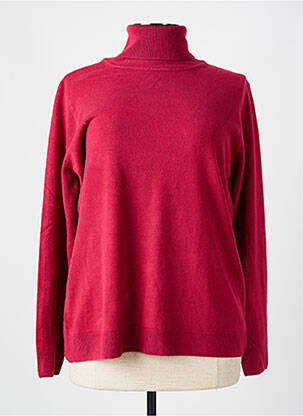 Pull rouge CASHMERE FEELING pour femme