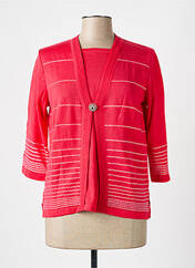Twin-set rouge HENRY & JULIETTE pour femme seconde vue