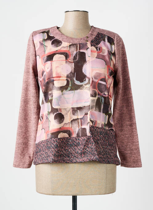 Pull rose NAYAT pour femme