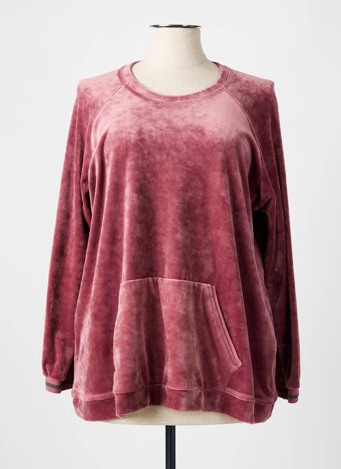 Sweat-shirt rose FRANCK ANNA pour femme