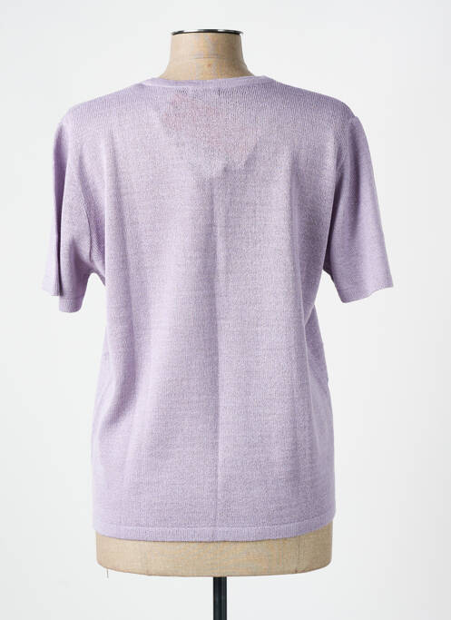 Top violet OMC pour femme