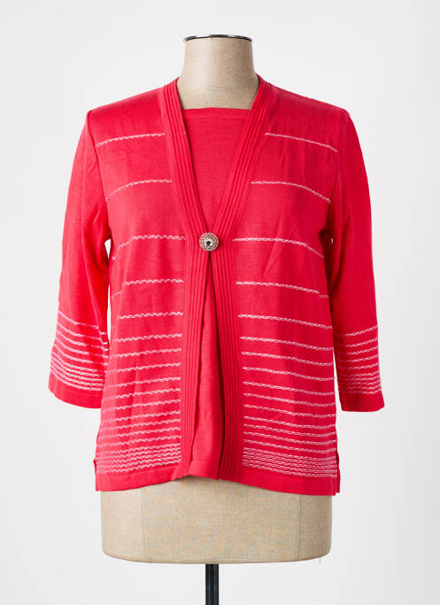 Twin-set rouge HENRY & JULIETTE pour femme