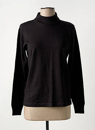 Pull manches longues manches longues noir ELLEMME homme