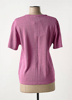 Top manches courtes manches courtes violet OMC femme