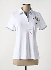 Polo blanc GUY DUBOUIS pour femme seconde vue