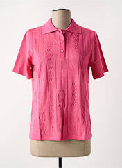 Polo rose HENRY & JULIETTE pour femme seconde vue