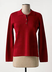 Polo rouge I.ODENA pour femme seconde vue