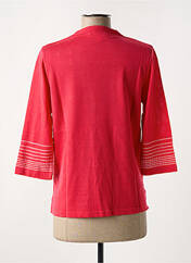 Twin-set rouge HENRY & JULIETTE pour femme seconde vue