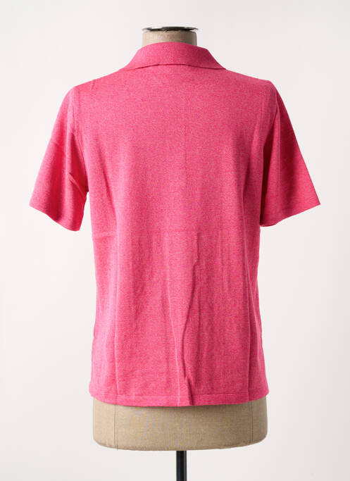 Polo rose HENRY & JULIETTE pour femme