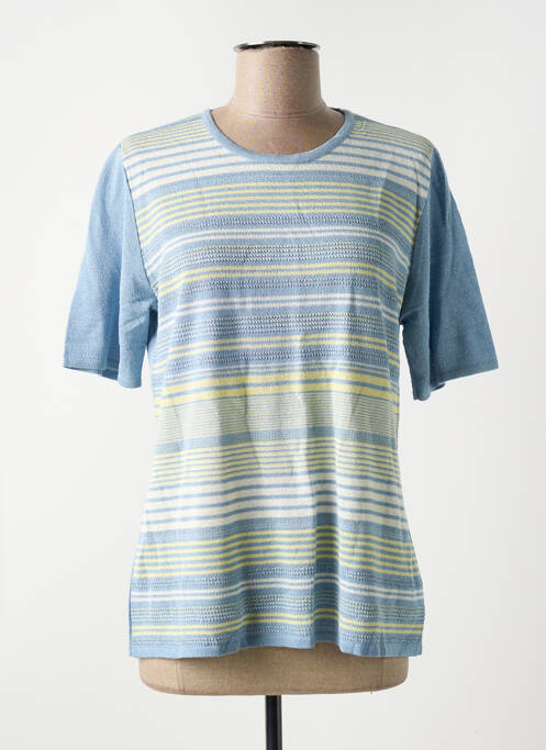 Top bleu GRIFFON pour femme