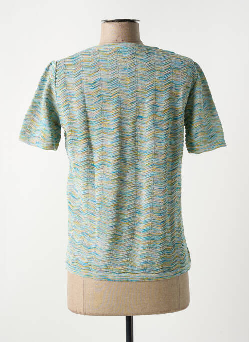 Top bleu HENRY & JULIETTE pour femme