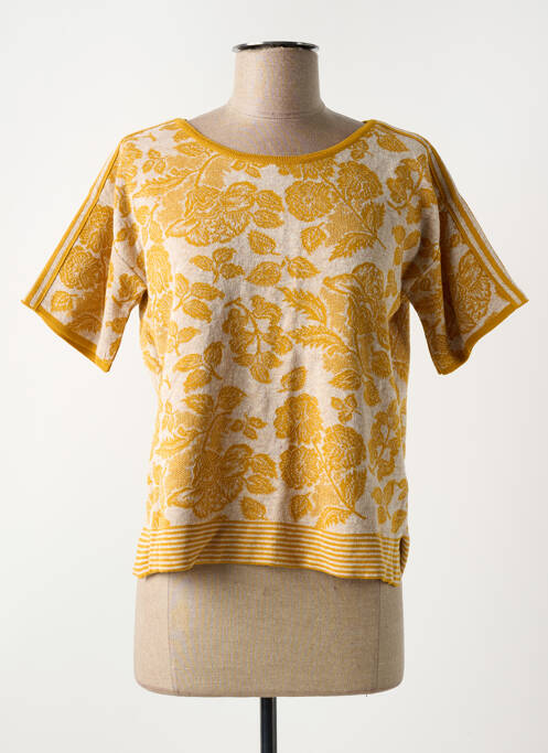 Top jaune LE PETIT BAIGNEUR pour femme