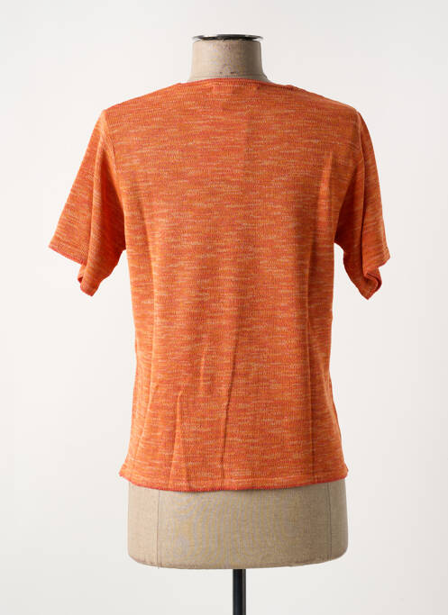 Top orange FILEUSE D'ARVOR pour femme