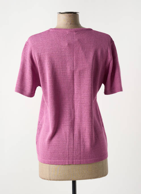 Top violet OMC pour femme