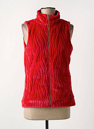 Polaire stretch rouge ÉTYMOLOGIE femme