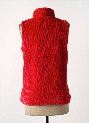 Polaire stretch rouge ÉTYMOLOGIE femme
