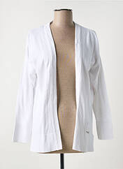 Gilet manches longues blanc AGATHE & LOUISE pour femme seconde vue