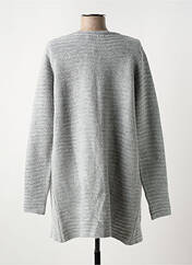 Gilet manches longues gris GRIFFON pour femme seconde vue