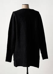 Gilet manches longues noir GRIFFON pour femme seconde vue