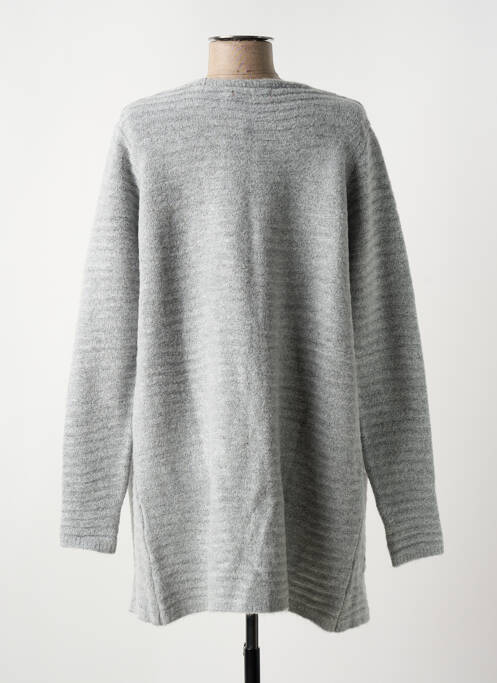 Gilet manches longues gris GRIFFON pour femme