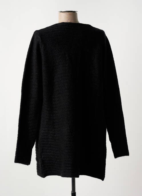 Gilet manches longues noir GRIFFON pour femme