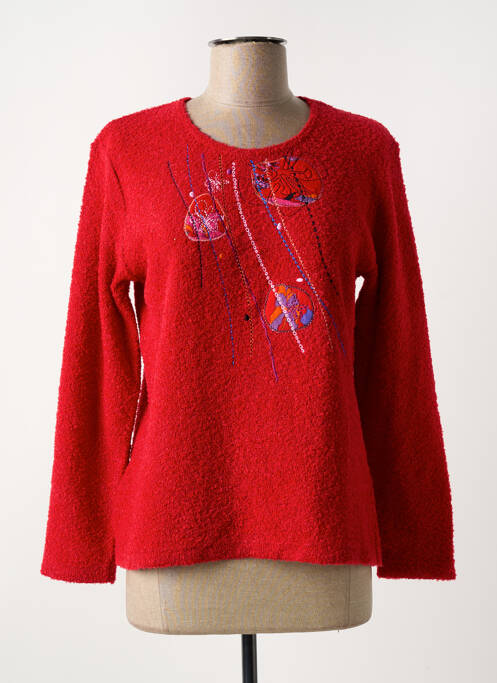 Pull rouge GRIFFON pour femme