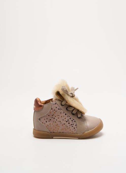 Bottillons gris BABYBOTTE pour fille