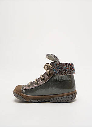 Bottines/boots matière lisse plateforme gris BABYBOTTE fille