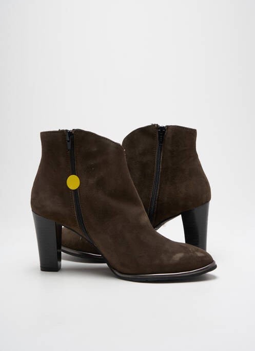 Bottines/Boots vert MYMA pour femme