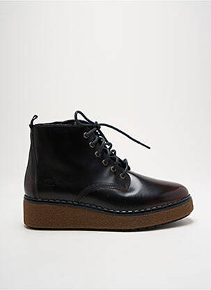 Bottines/boots matière lisse talon de 4 à 6cm marron TIMBERLAND femme